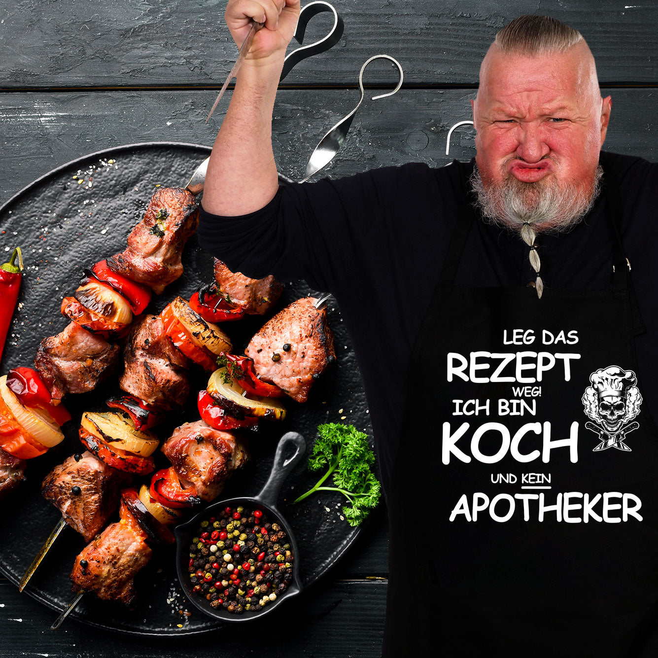 Leg das Rezept weg, ich bin Koch und kein Apotheker - Kochschürze