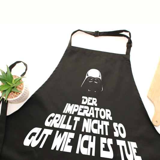 "Der Imperator grillt nicht so gut, wie ich es tue" - Die unangefochtene Grillschürze für galaktische Grillmeister!